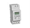 Ceas programator digital, 24 ore, 2 module, 230V, 16A, Adeleq 02-376