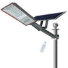 Corp de iluminat stradal LED, cu panou solar separat, 200W, 43Ah, 6000K, IP65, Aledio A0357B200