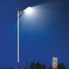 Corp de iluminat stradal LED, cu panou solar separat, 200W, 43Ah, 6000K, IP65, Aledio A0357B200