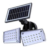 Corp de iluminat de perete LED, cu panou solar, 5W, 3000mAh, 6000K, IP65, Aledio A0380A05