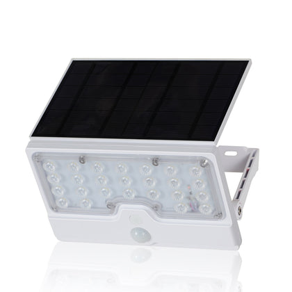 Corp de iluminat de perete LED, cu panou solar, 8W, 2.5Ah, 6000K, IP65, Aledio A6045B08, alternativo.ro