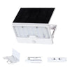 Corp de iluminat de perete LED, cu panou solar, 8W, 2.5Ah, 6000K, IP65, Aledio A6045B08