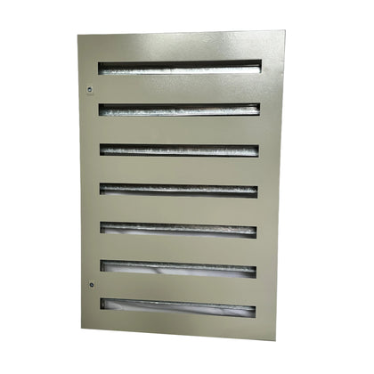 Sasiu pentru tablou metalic 1200x800x250, 7 randuri, 231 posturi, gri, Aledio ACH1282, , alternativo.ro