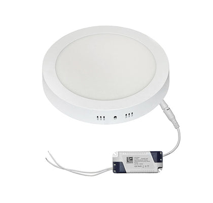 Corp de iluminat LED, rotund, aparent, 18W, 4000K, alb, Lumen 06-18310, alternativo.ro