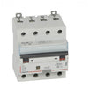 Disjunctor diferential DX³, tetrapolar, 16A, curba C, 6kA, tip AC, 30mA, 4 module, Legrand 411186